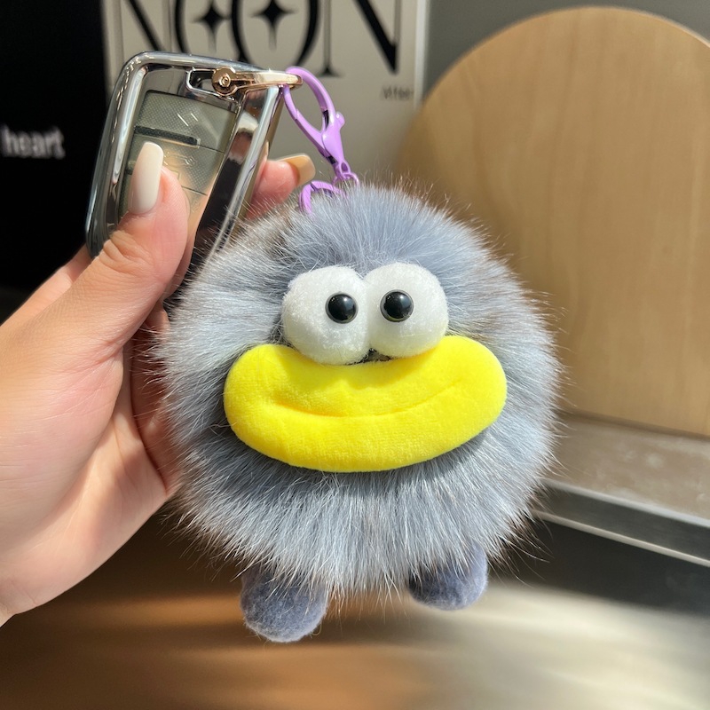جاکلیدی Plush نرم با طراحی دهان سوسیس - Image 8