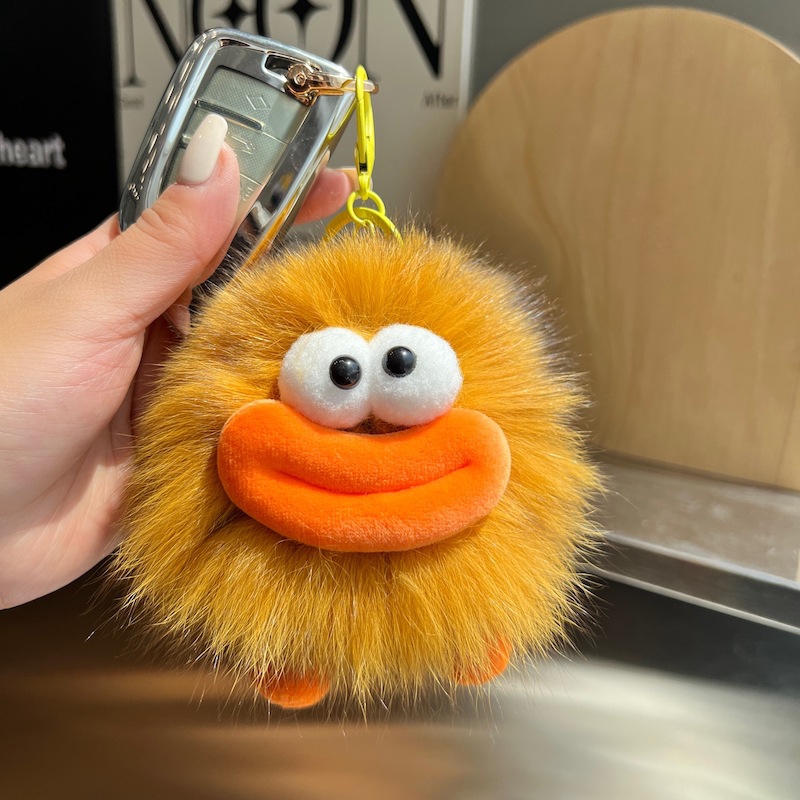 جاکلیدی Plush نرم با طراحی دهان سوسیس - Image 2