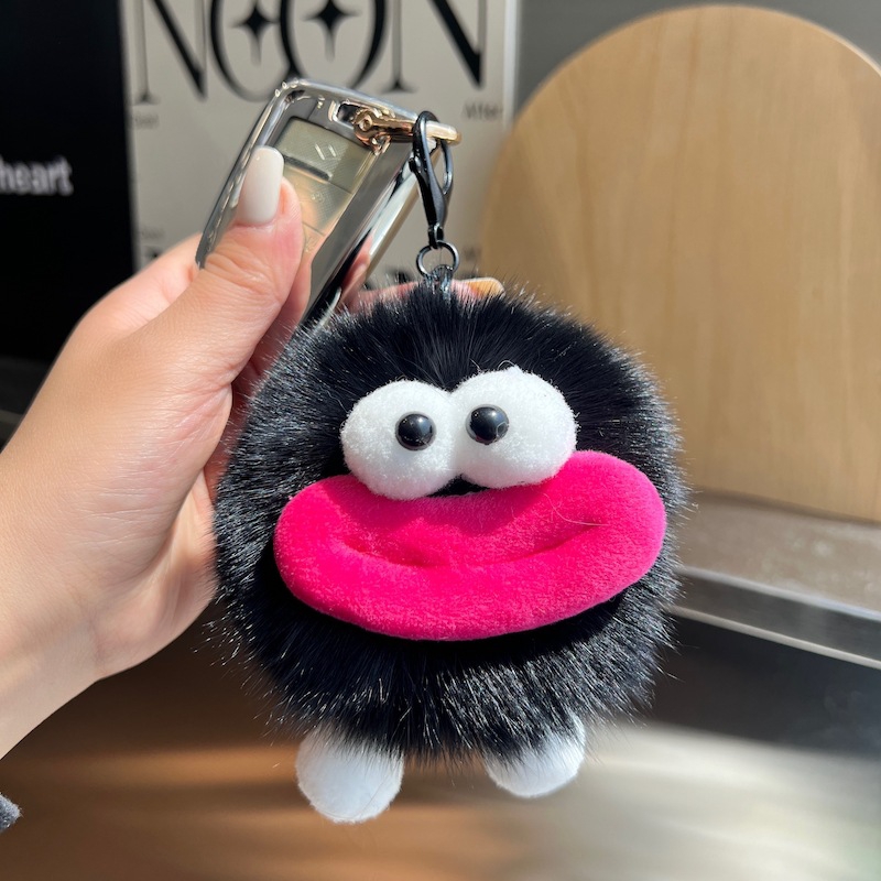 جاکلیدی Plush نرم با طراحی دهان سوسیس - Image 5